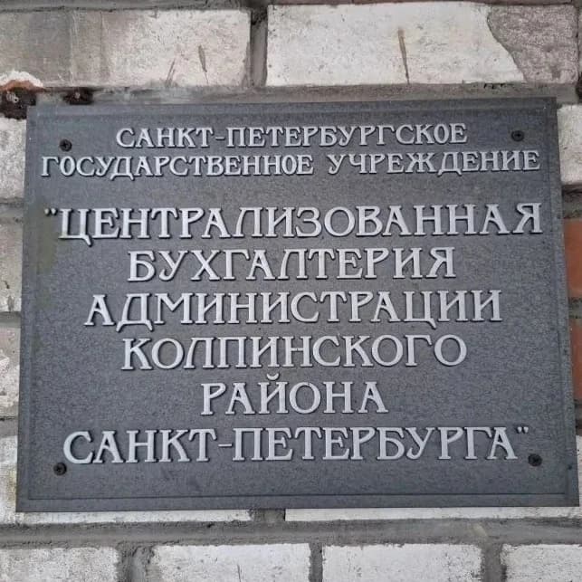 
СПб ГКУ "ЦБА Колпинского района"
