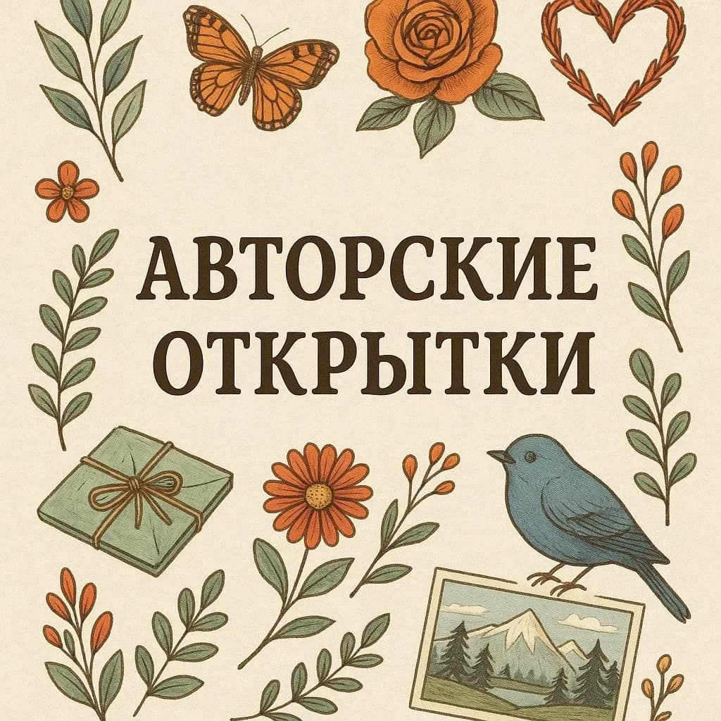 
АВТОРСКИЕ ОТКРЫТКИ
