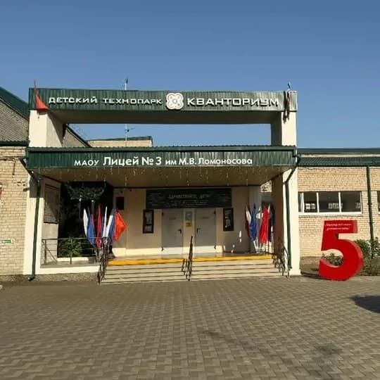 
МАОУ лицей 3 имени М.В.Ломоносова
